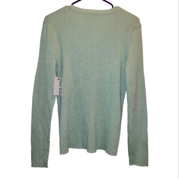 Nine West Women's Shine Rib Sweater Size XXL NWT - Picture 6 of 8